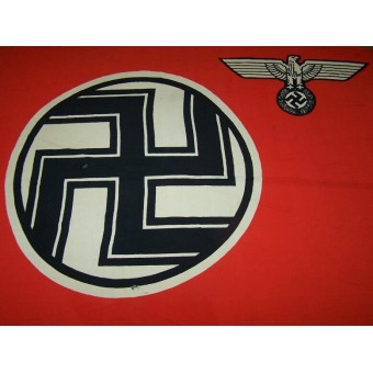 3 Reich Reichsdienstflagge 150x 250 cm. Espenlaub militaria
