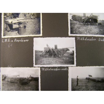 Album of the crewman of a 2 cm Flak, West and Ost fronts. Espenlaub militaria