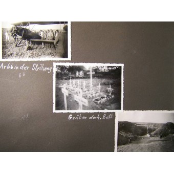 Album van de crewman van een 2 cm Flak, West en Ost fronten. Espenlaub militaria