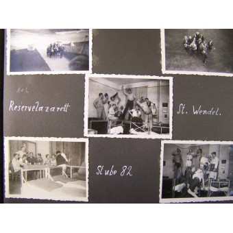 Album del membro dellequipaggio di un 2 cm Flak, West e Ost fronti. Espenlaub militaria