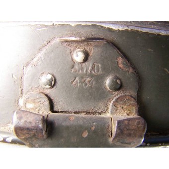 Early longue gamelle daluminium de type AWG 4 34 marquée. Espenlaub militaria