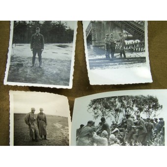 Set van 440 fotos West en Ost fronten. Espenlaub militaria