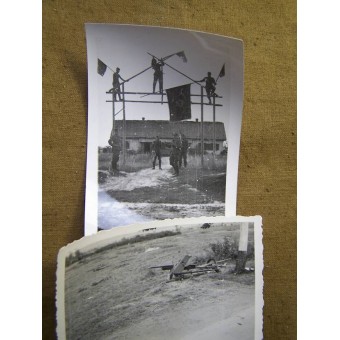 Set van 440 fotos West en Ost fronten. Espenlaub militaria