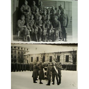 Ensemble de 440 images de façades ouest et ost. Espenlaub militaria