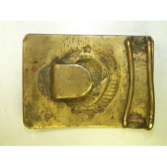 Brass M 47 Militia buckle. Espenlaub militaria