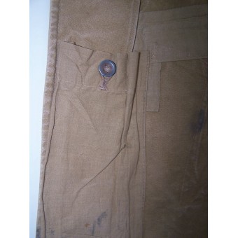 DAK Luftwaffe tela leggera, giacca indossata da combattimento. Espenlaub militaria