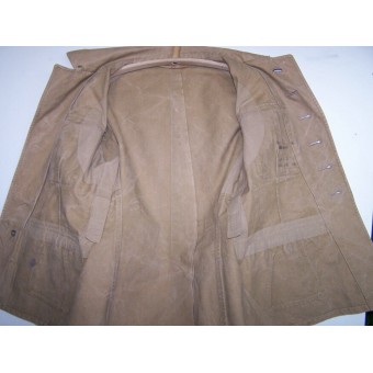DAK Luftwaffe lona ligera, chaqueta gastada de combate. Espenlaub militaria