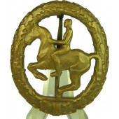 Deutsche Reiterabzeichen en bronze. Steinhauer & Lueck