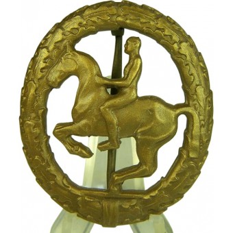Deutsche Reiterabzeichen en bronze. Steinhauer & Lueck. Espenlaub militaria