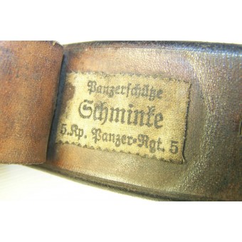 Cintura Allinizio Wehrmacht in termini di dimensioni di circa 100 centimetri. Espenlaub militaria