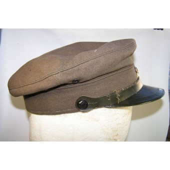 M 28 campo de color guisante sombrero visera lana.. Espenlaub militaria