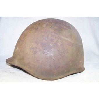 M 40 casco, 3 forro almohadilla, tema muy temprano, marcado 1941. Espenlaub militaria