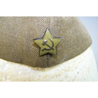 Red Army mid war issue, US wool made pilotka sidecap in size 57. Espenlaub militaria