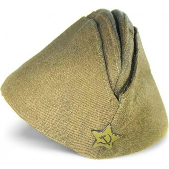 Cuestión mediados de guerra del Ejército Rojo, lana de Estados Unidos hizo SideCap pilotka de tamaño 57. Espenlaub militaria