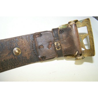 Cinturón Soviética, con hebilla de la técnica latón zanja. Espenlaub militaria