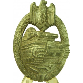 Merkitsemätön Daisy Panzerkampfabzeichen, hopealuokka. Espenlaub militaria