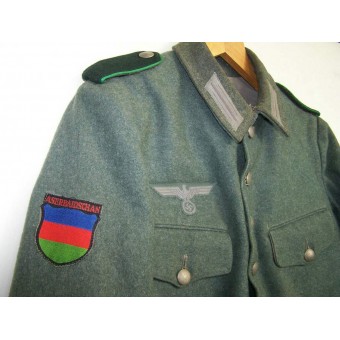 Azerbajdzjansk volontär i Wehrmacht-tunik.. Espenlaub militaria
