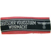 Fascia da braccio Deutscher Volkssturm Wehrmacht