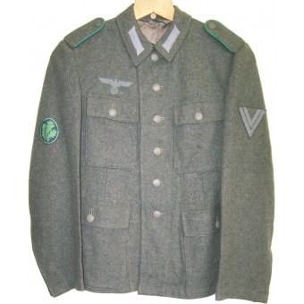 M 43 túnica para Obergefreiter - Jager. Espenlaub militaria