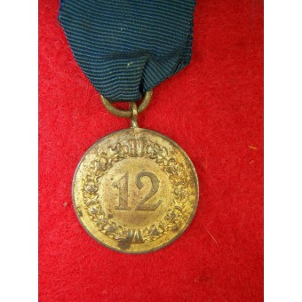 Medaille voor 12 jaar dienst in Wehrmacht of Luftwaffe. Espenlaub militaria