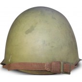 Sovjet Russische WO2 SSch-40 stalen helm, ZKO, 1941 gedateerd