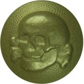 SS VT Skull button cockade vor M 34 or an early M 40 side caps
