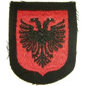 Escudo de Dachau para voluntarios albaneses de las SS