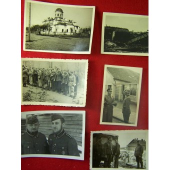 220 stuks, West-voor en Oost-voorkant: Staraja Russa, Ilmen See, Novgorod. Espenlaub militaria