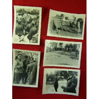 Set van 49 fotos, Europa, Moldavië en Ukraina (USSR).. Espenlaub militaria