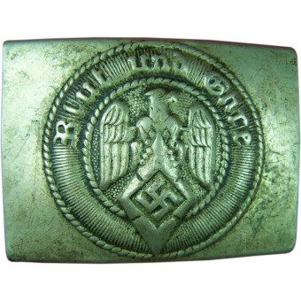 HJ Gürtelschnalle aus Nickel mit Markierungen RZM 36. Espenlaub militaria