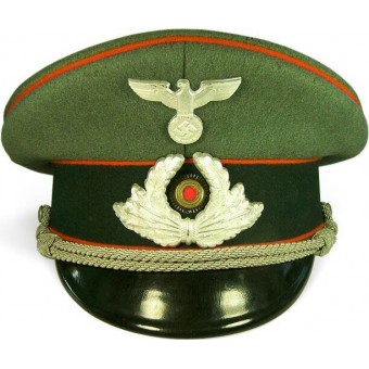 3ème chapeau de pare-soleil du Reich Postschutz. Rare!!. Espenlaub militaria