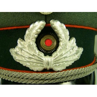Cappello visiera Terzo Reich Postschutz. Raro!!. Espenlaub militaria