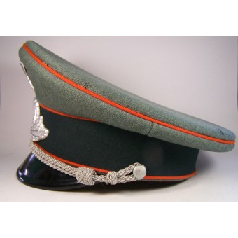 Sombrero de visera tercero Reich Postschutz. ¡¡Raro!!. Espenlaub militaria