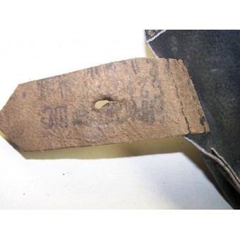 Bolsa de cuero original de munición WW2 SVT.. Espenlaub militaria