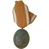 Westwall-Medaille mit Original-Band