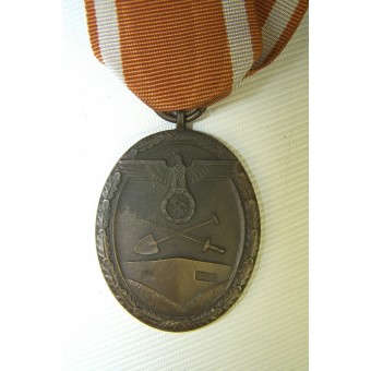 Médaille Westwall avec ruban dorigine. Espenlaub militaria