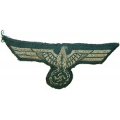 Early officer or nco woven type breast eagle