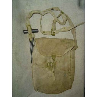 Maxim 1910 machinegeweer, kit en reserveonderdelen in canvas zak.. Espenlaub militaria