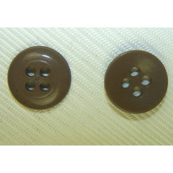 14 mm boutons de couleur Sandbrown. Espenlaub militaria