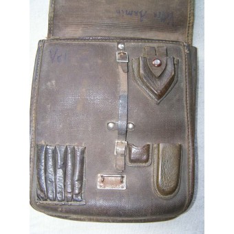 Early WW2 made NCOs map case, artificial leather.. Espenlaub militaria