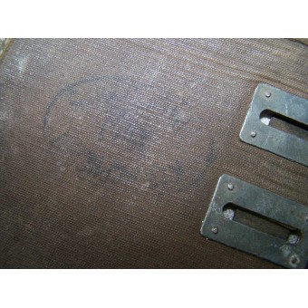 Début WW2 fait carte des sous-officiers, en cuir artificiel.. Espenlaub militaria