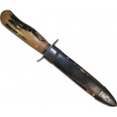 Sovjetiska ryska WW2 ursprungliga scout kniv НР-40