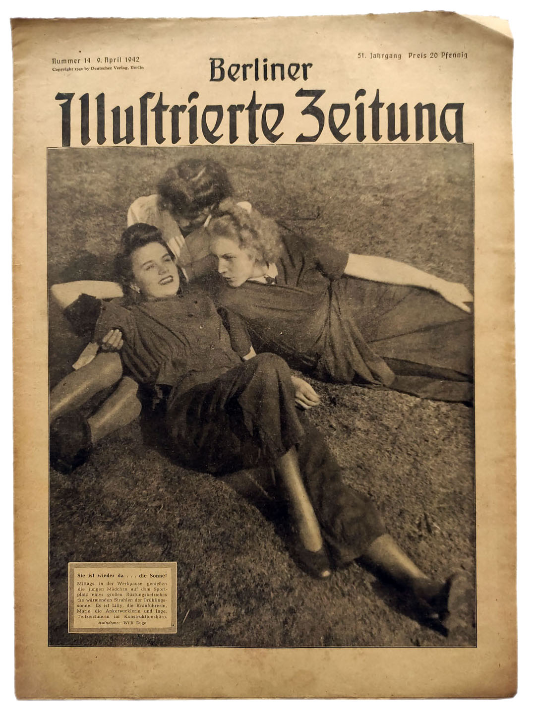 The Berliner Illustrierte Zeitung, 14th Vol., April 1942