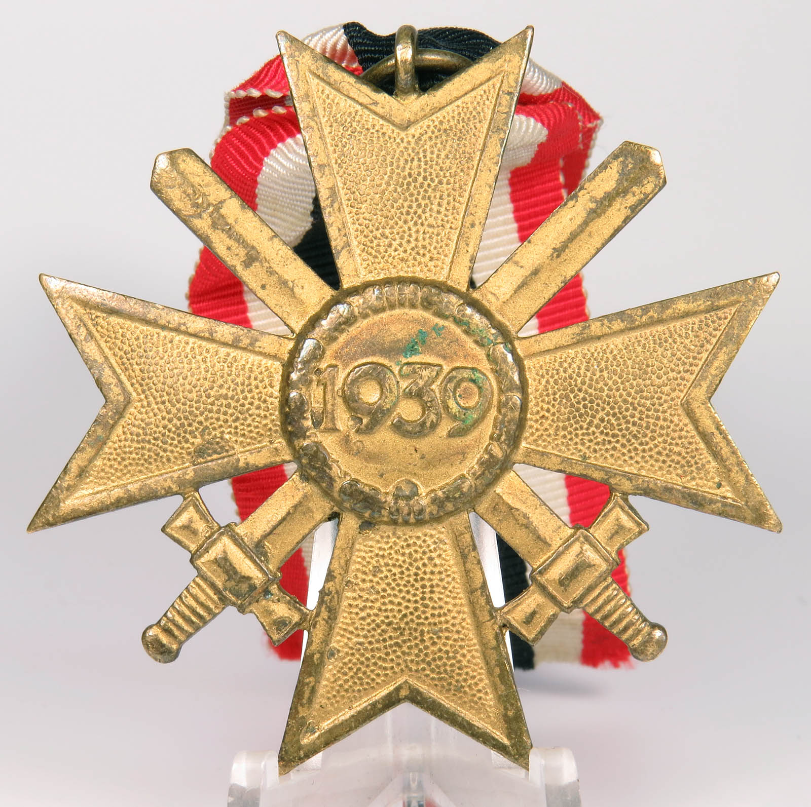 War Merit Cross with Swords 2nd Class on a ribbon