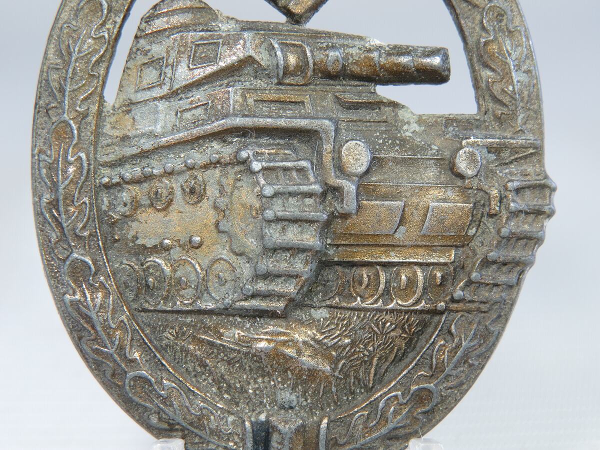 Panzerkampfabzeichen in Bronze, Tank Assault Badge in bronze, marked HA