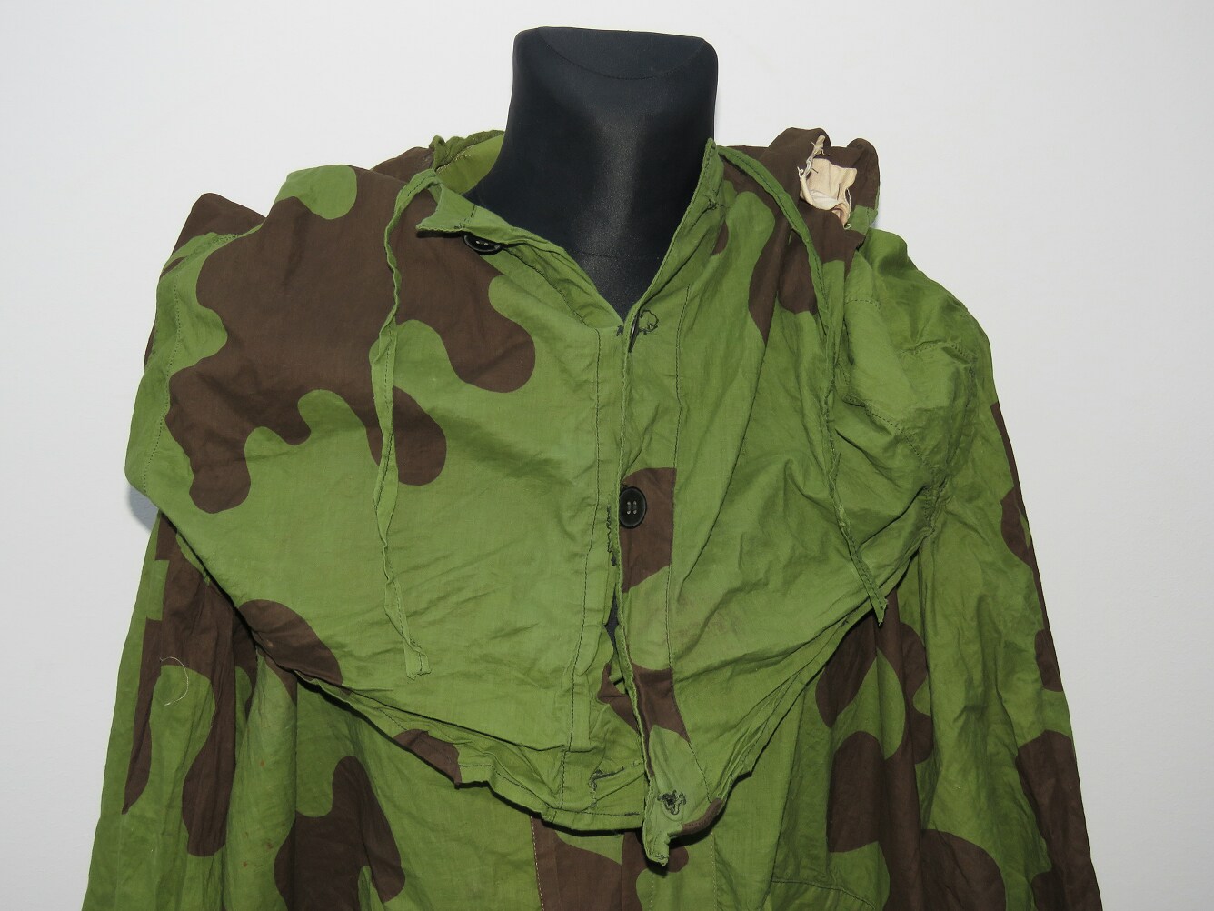 Original WWII Soviet amoeba pattern camouflage smock
