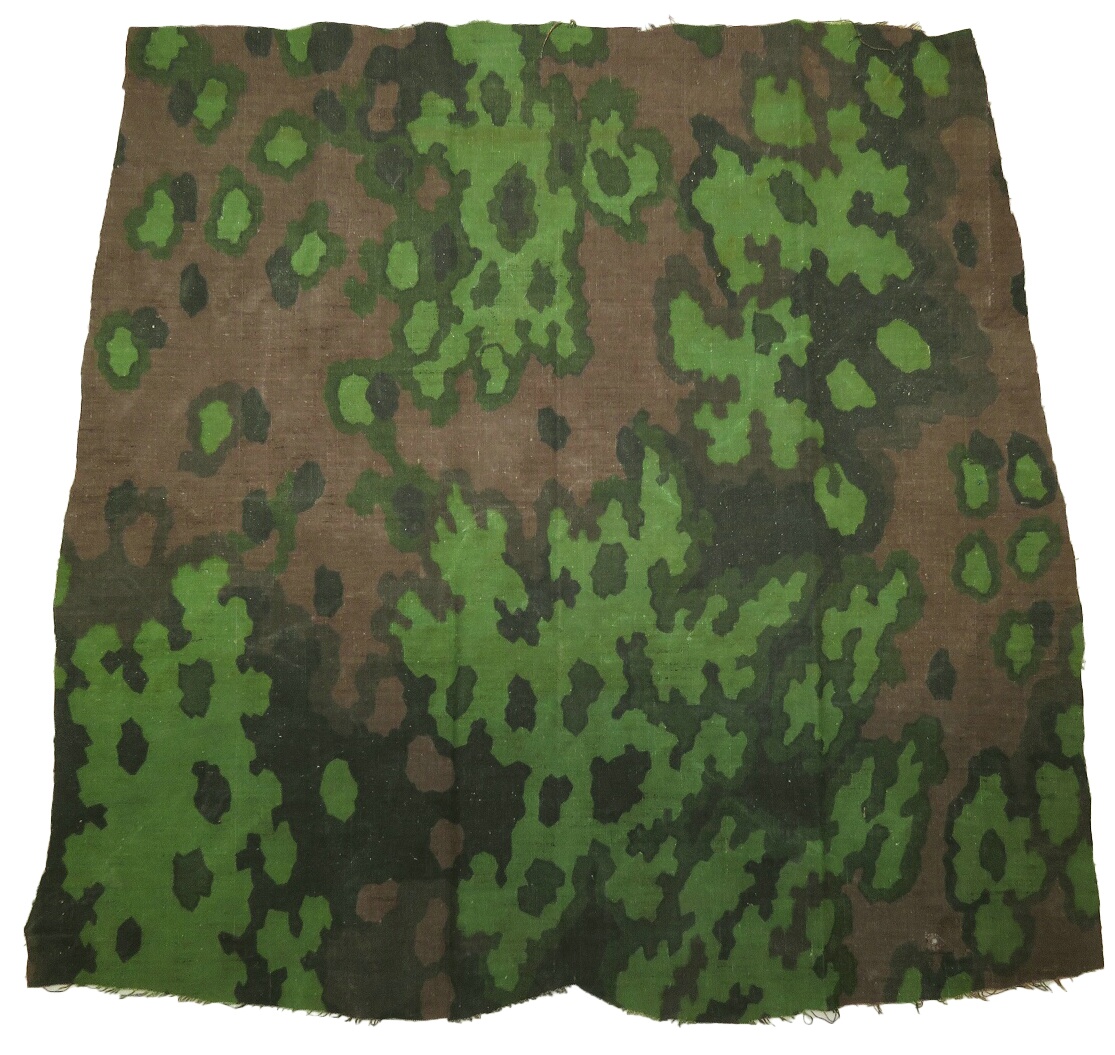 Exceptionally Bright SS Camouflage Fabric Fragment