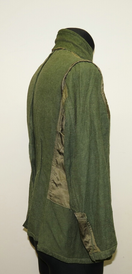 Combat M 43 Drillich Wehrmacht tunic without any insignia