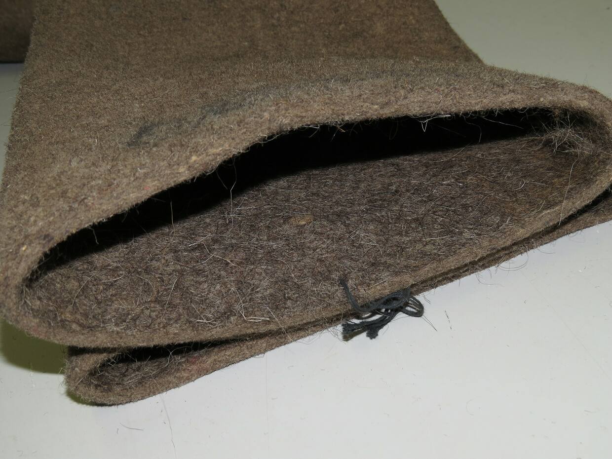 Soviet pre WW2 felt wool made footgear for very cold weather - Valenki ...