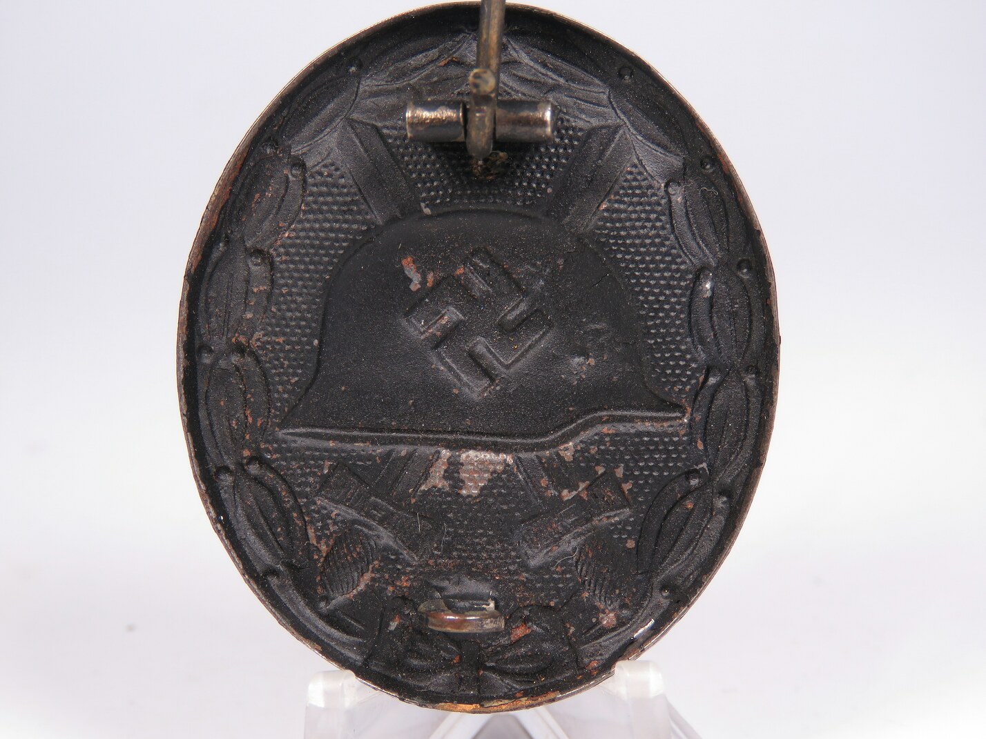 Third Reich, combat wound badge in black 1939. Iron, die-stamped